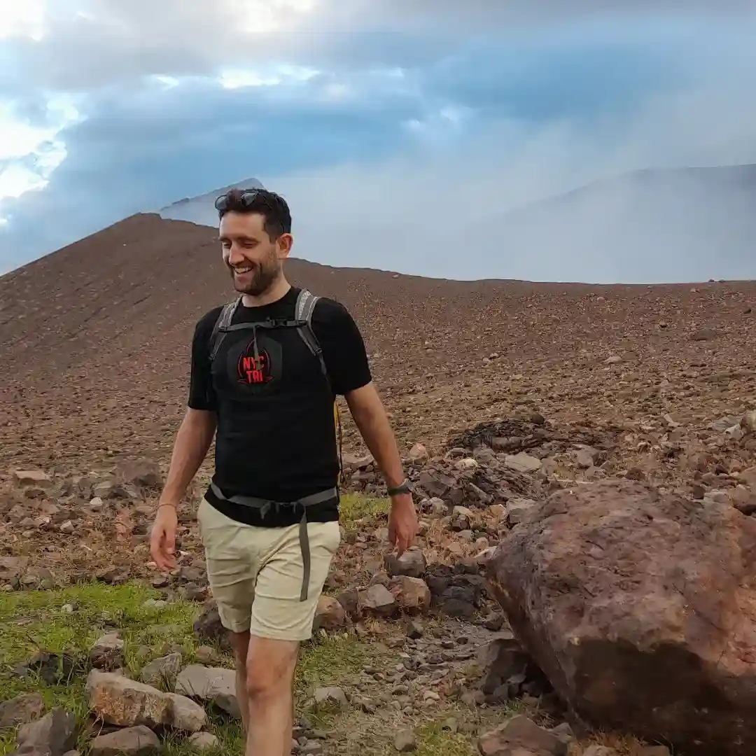 Volcan Cerro Negro et Coucher de Soleil Sur le Volcan Telica