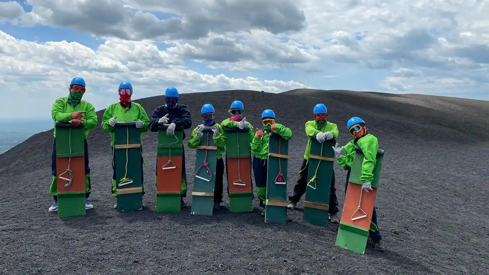 Volcán Cerro Negro Boarding