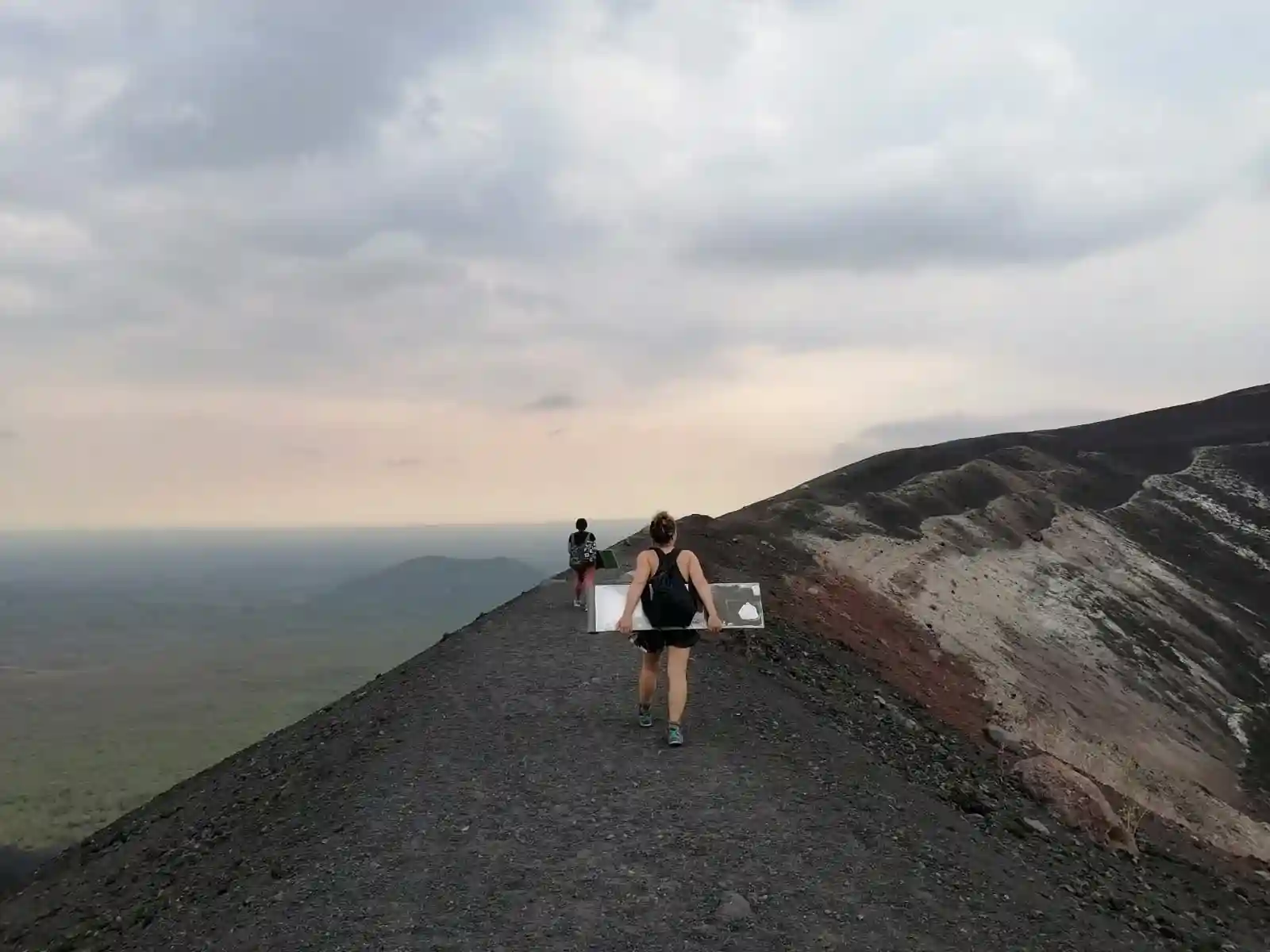 Volcan Cerro Negro Boarding