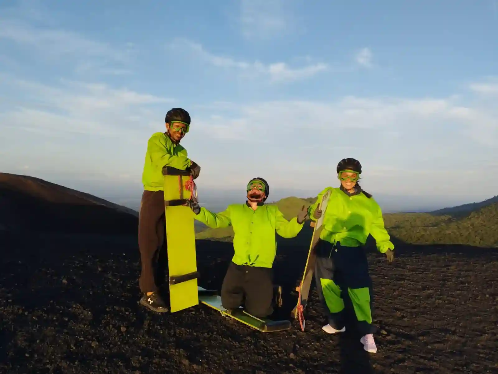 Volcano Boarding