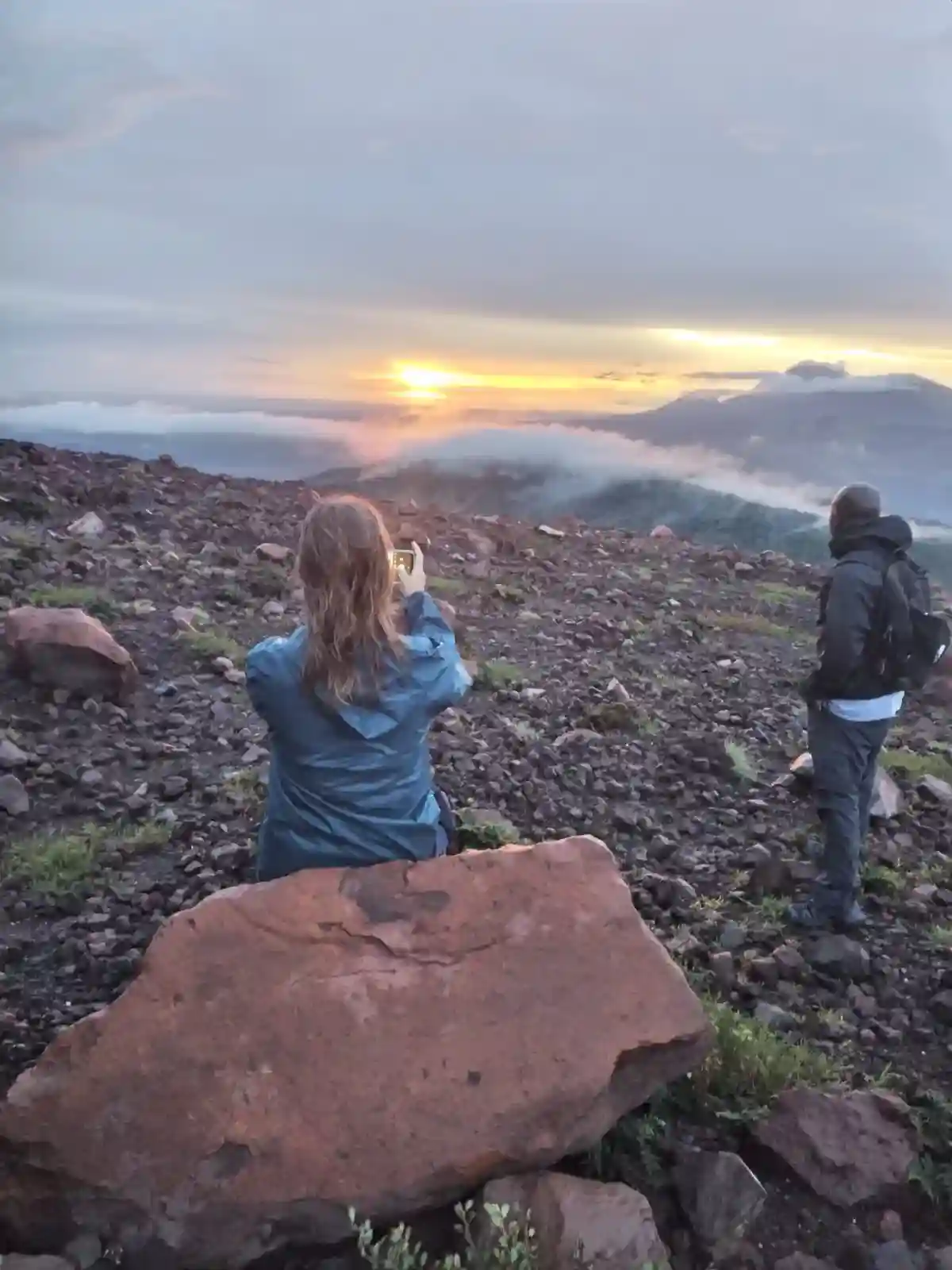 Camping en Volcán Telica