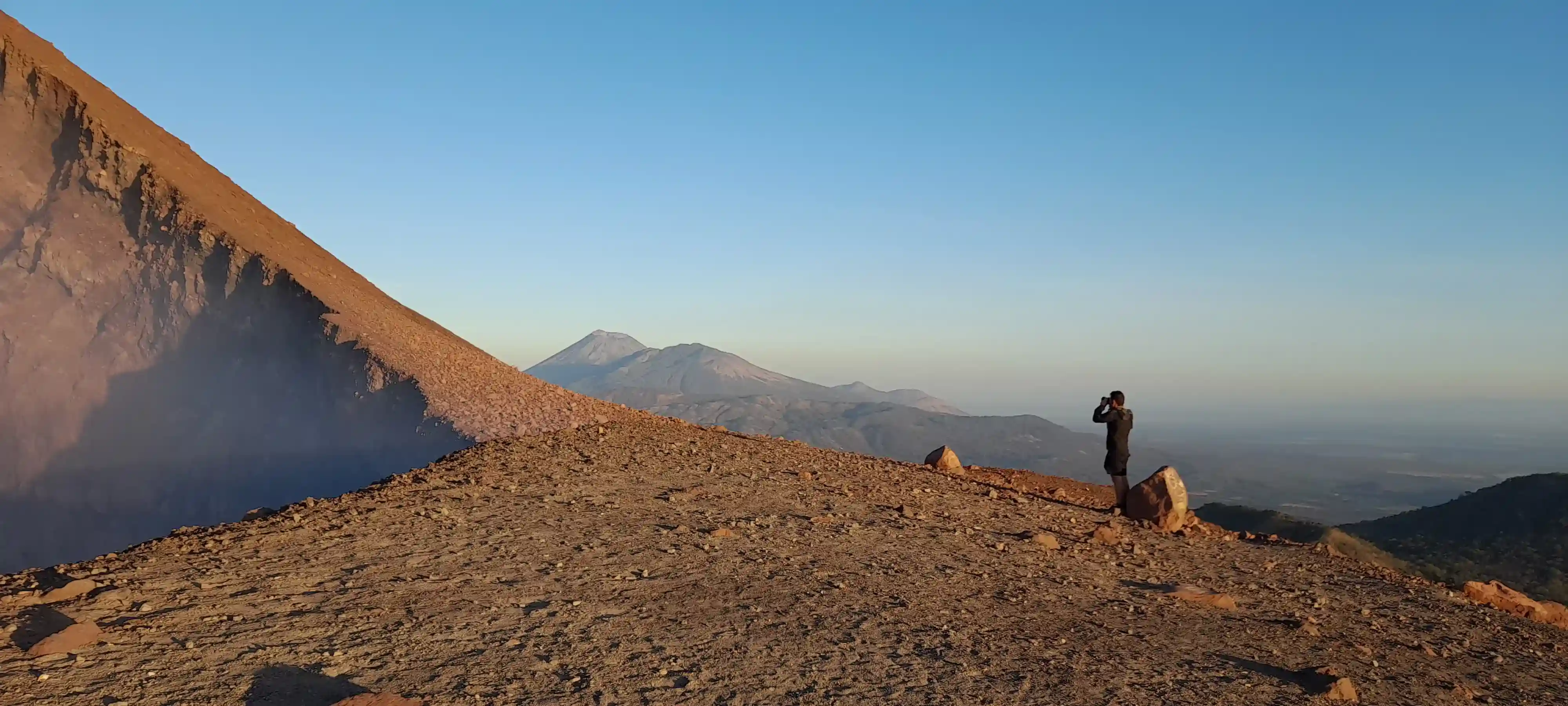 Camping en Volcán Telica