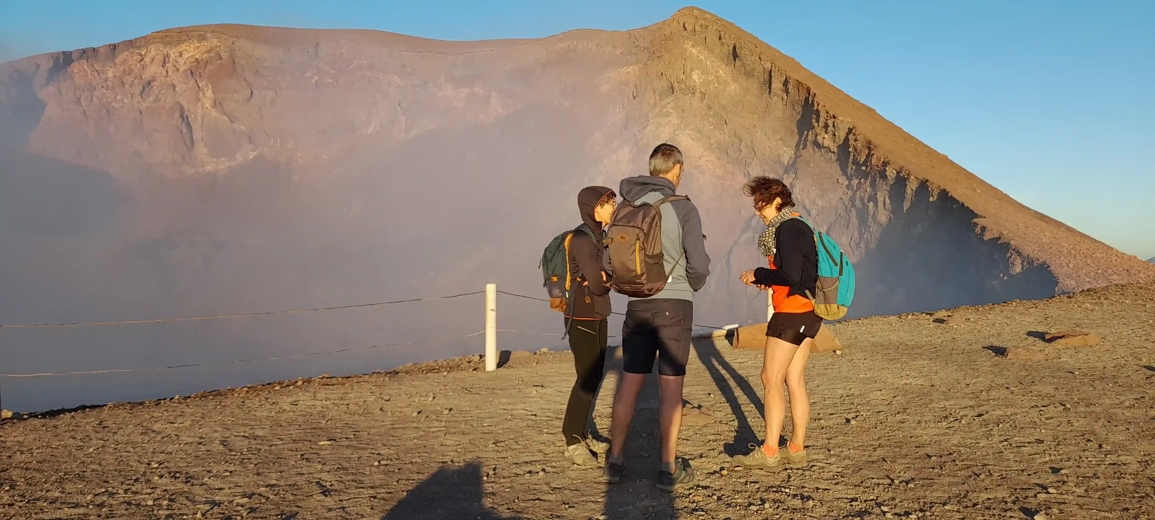 Camping en Volcán Telica