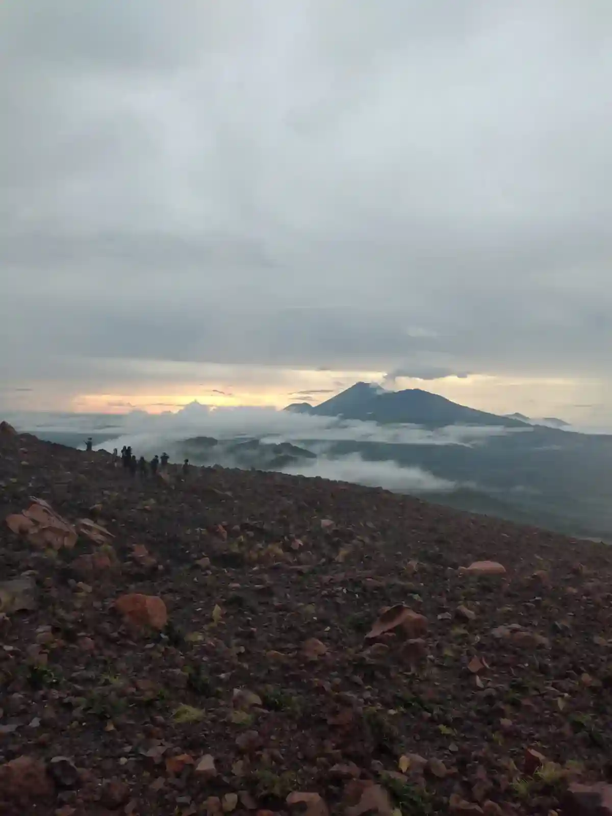 Telica Volcano Sunset