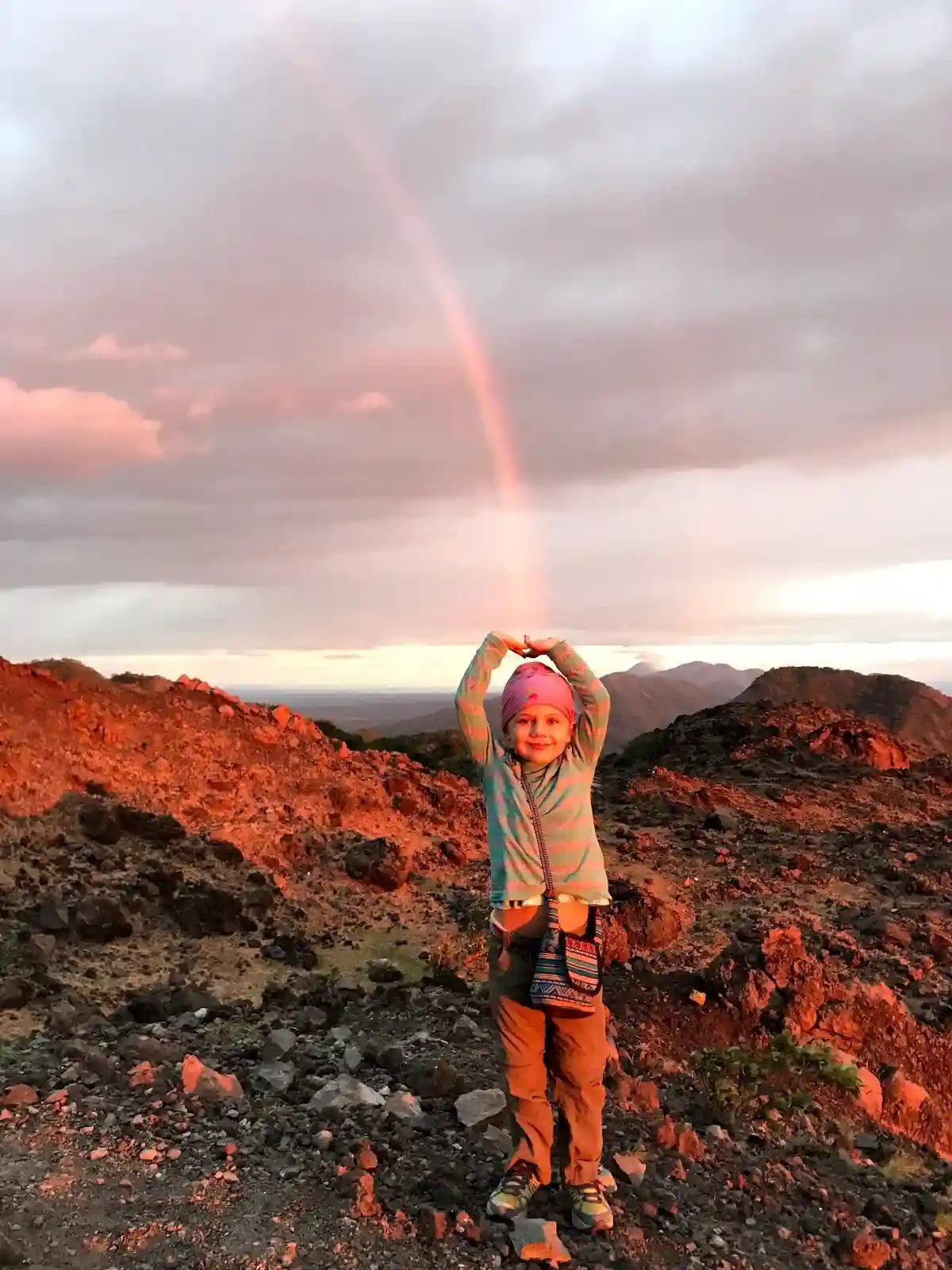 Atardecer en Volcán Telica